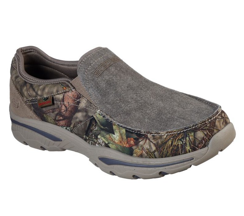 Skechers Relaxed Fit: Creston - Moseco - Mens Slip On Shoes Camo [AU-LF1090]